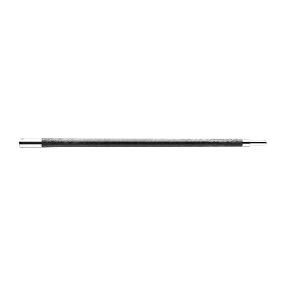 Black thin straight bar with metallic ends