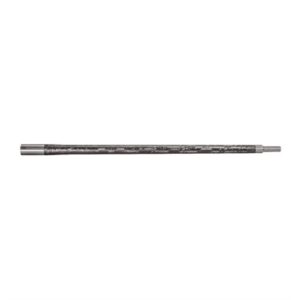 Carbon fiber rifle barrel with gray texture