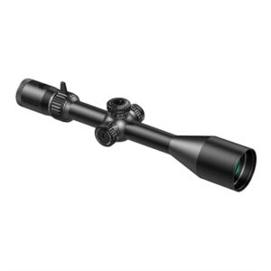 Black rifle scope for precision targeting