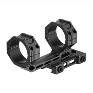 Black scope mount for rifles