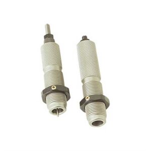 Two reloading dies for precision ammunition crafting.