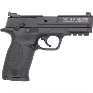 Smith & Wesson black handgun side view