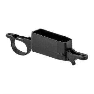 Black rifle magazine trigger guard assembly