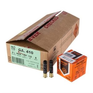 GA 410 shotgun shells, boxes and cartridges