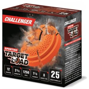 Challenger sporting target load shotshells box.