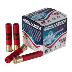 Challenger target load shotgun shells and box