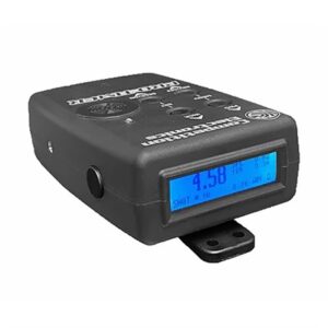 Shooting chronograph with digital display screen.