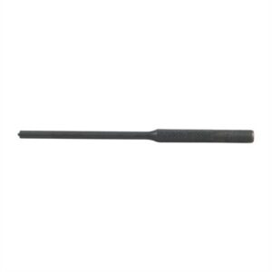 Steel roll pin punch tool with knurled handle