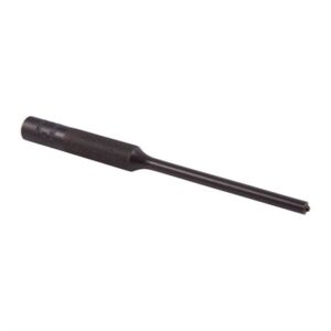 Metal punch tool with knurled handle