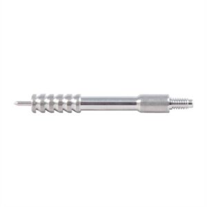 Silver metal cleaning rod brush adapter