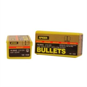 Speer Gold Dot hollow point bullet boxes
