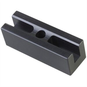 Black metal rail mount adapter for accessories