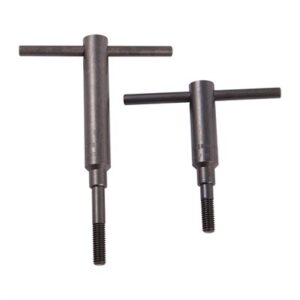 Two T-handle reamers on white background.