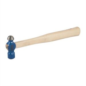 Ball-peen hammer with wooden handle