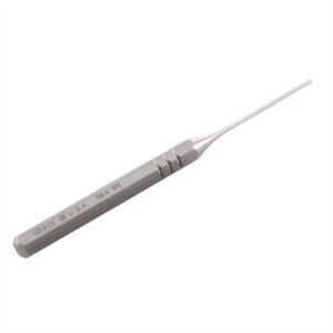 Precision metal tool with a narrow tip