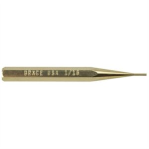 Grace USA brass punch tool, close-up view.