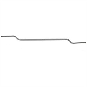 Black steel wedge pry bar tool