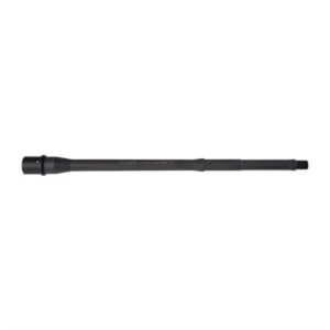 Rifle barrel with matte black finish