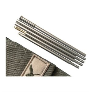 Cleaning rods and pouch for firearms