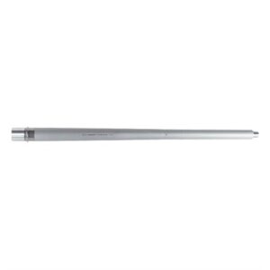 Stainless steel rifle barrel, side view