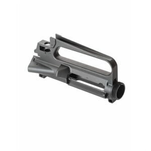 AR-15 upper receiver assembly on white background