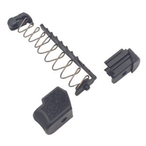 Magazine extension kit with spring and components.