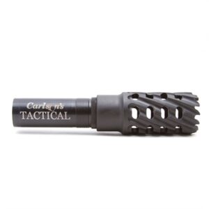 Tactical choke tube with unique cutout design.