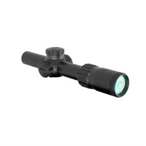 Precision rifle scope with adjustable magnification