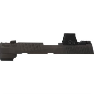 Firearm slide with integrated red dot sight