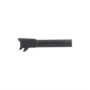 Black pistol barrel for firearm