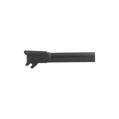 Black pistol barrel for firearm
