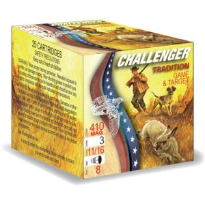 Challenger cartridges for game and target shooting