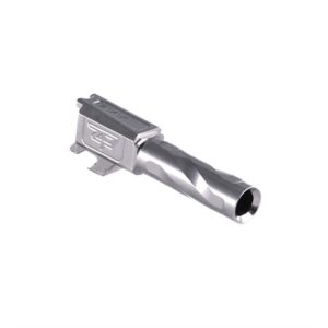 Stainless steel threaded rifle barrel