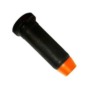 Black and orange rubber air nozzle
