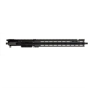 Rifle upper receiver with rail and barrel
