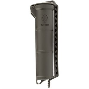 Tan Remington shotgun magazine tube.