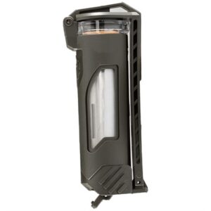 Tactical ammunition case with transparent window
