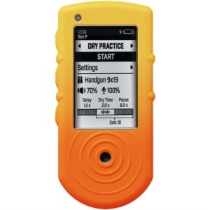 Digital device displaying dry practice settings.