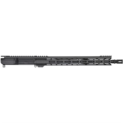 Black rifle upper receiver with handguard