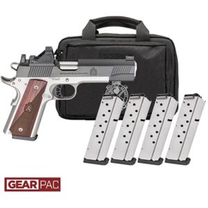 Pistol with case and magazines package