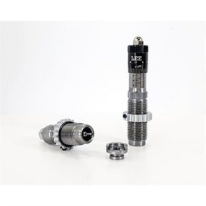Reloading dies set on white background