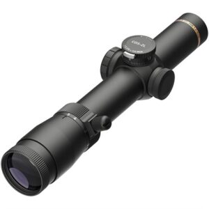 High-quality rifle scope with adjustment knobs