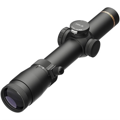 High-quality rifle scope with adjustment knobs