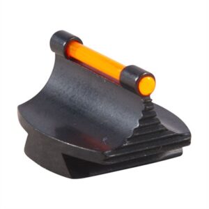 Rifle front sight with orange insert