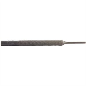 Metal punch tool with textured grip handle