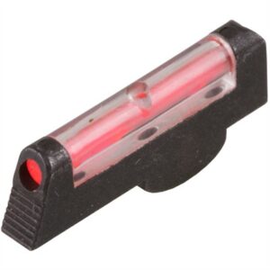 Fiber optic red gun sight accessory
