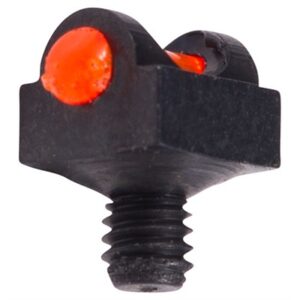 Black screw with orange dot end