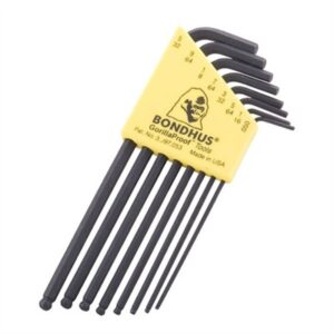 Bondhus hex key set with yellow holder