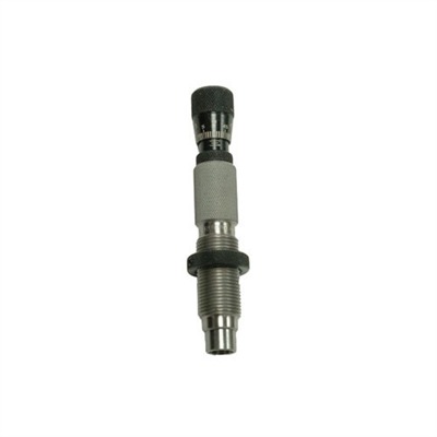 Metal reloading die for precision ammunition machining.