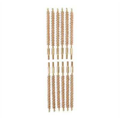 Set of shotgun cleaning brushes in copper